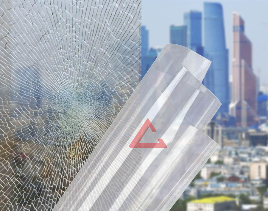 Рулон бронировочной пленки LUXFIL SAFETY 24 MIL, класс Р4А, 600 мкм